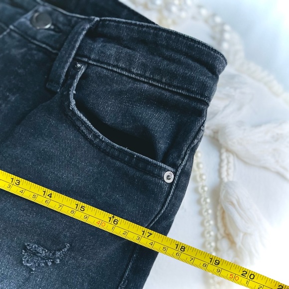 JOES JEANS | 26 | Milla High Rise Straight Ankle Distressed Nova Charcoal NWOT - Picture 10 of 15